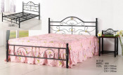 Comfortable Metal Flat Double Bed (608#)