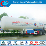 Competitive Price 40cbm 2 Axles LPG Tank Trailer for Nigeria