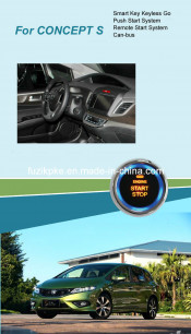 Concept S Entry Keyless Go Smart Key Push Button Remote Start Can-Bus Alarm for Honda