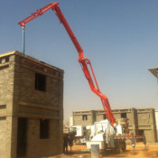 Concrete Machine Powerful Function Mixing Boom Pump