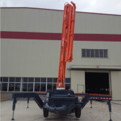 Concrete Machinery Pump with Placing Boom