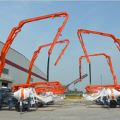 Concrete Mixer Powerful Function Mixing Boom Pump