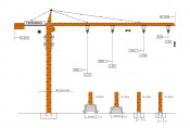 Construction Crane Topkit Tower Crane (TC6013)