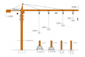 Construction Crane Tower Crane (TC5010)