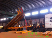 Container Dumper Tipper Semi Trailer Complete Unloading