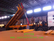 Container Dumper Tipper Semi Trailer Fast Unloading