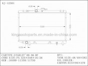 Cooling System Auto Radiator for Starlet' 89-96 Mt