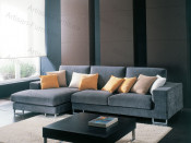Corner Living Room Modern Fabric Sofa (JP-sf-190)
