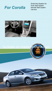 Corolla Entry Keyless Go Smart Key Push Button Remote Start Can-Bus Alarm for Toyota