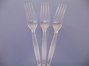 Crystal Fork PS Fork Transparent Fork