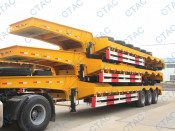 Ctac Best Selling Low Bed Semi Trailer
