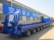 Ctac Brand Hot Selling 45tons-100tons 4 Axles Extended Semi Trailer