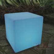 Cube Stool LED Color Changing Furniture with Remote Control