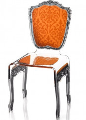 Custom Vintage Acrylic Dining Chair