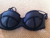 Customised Sexy Young Girls Neoprene Bikini Top, Bra with Straps