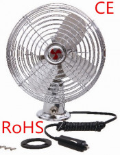 DC 12V/ 24V Metal Car Fan