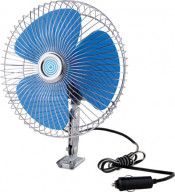 DC12V 8" 60 Strips Semi-Seal Osclillating Car Fan (WIN-113)