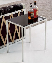 Designer Furniture Chrome End Side Coffee Table