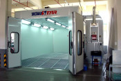 Diesel or Gas Burner Powder Motorcycle Painting Line