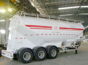Different Volume Bulk Cement Tanker Semi Trailer Truck
