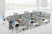 Discount Sale 6 Seater Workstation Partition for Office (HF-CB006)