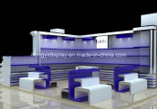 Display Rack for Ladies Retail Shoes Shop with Liquid Painting