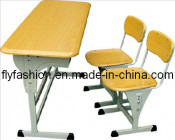Double Desk and Chair/School Furniture