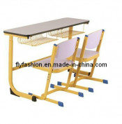 Double Desk and Chair/School Furniture