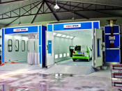 Down Draft Woodfinishing Spray Booth