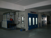 Downdraft Painting Oven Competitive Car Oven Spray Booth