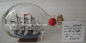 Drift Glass Bottle Wooden Decoration Marine Gifts (DF0605-6)