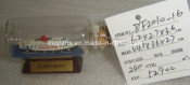 Drift Glass Bottle Wooden Decoration Marine Gifts (DF2010-16)