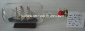Drift Glass Bottle Wooden Decoration Marine Gifts (DF837C)