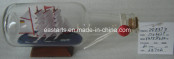 Drift Glass Bottle Wooden Decoration Marine Gifts (DF837D)