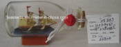 Drift Glass Bottle Wooden Decoration Marine Gifts (DF867)