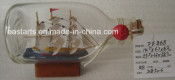 Drift Glass Bottle Wooden Decoration Marine Gifts (DF868)
