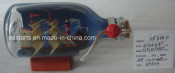 Drift Glass Bottle Wooden Decoration Marine Gifts (DF868D)