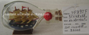 Drift Glass Bottle Wooden Decoration Marine Gifts (DF895F)