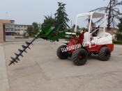 Drilling Machine Articulated Small Wheel Loader with CE