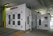 Dry Back Spray Booth Oven Auto Coating Chamber