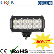 Dual Row 36W CREE LED Light Bar for Car