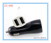 Dual USB 2A CE FCC Car Charger