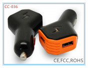 Dual USB 3.1A CE FCC Car Charger