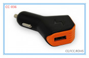 Dual USB Output 2A CE FCC Car Charger