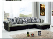 Dubai Furniture L Shape Leather Sofa