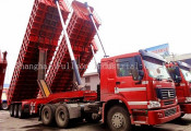 Dump Trailer+HOWO Tractor