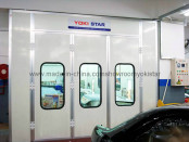 EPS Insulated Panel Auto Powder Coat Downdraft Booth