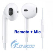 Earphone Earbuds with Remote & Mic for Apple iPhone 5, iPhone 4, 4s, iPod iTouch (IP5G-073)