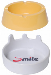 Eco-Friendly Daily Use Plastic Melamine Ashtray (TS6008)