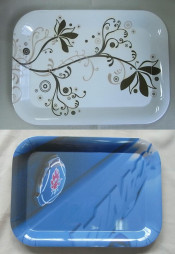 Eco-Friendly Dinnerware Melamine Children Tray (TS3001)